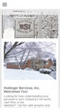 Mobile Screenshot of hollingerservicesinc.com